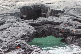 Lava bed