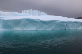 Iceberg with turquosie reflection
