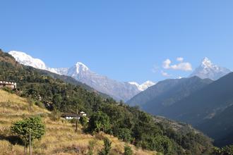 View up the Modi Valley