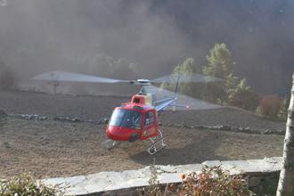 Our helicopter