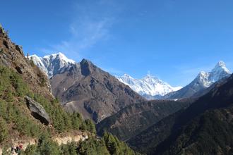 Tenboche, Everest, Lhotse and Ama Dablam