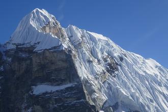 Snowy mountain