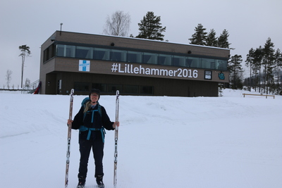 Camilla has arrived at Lillehammer