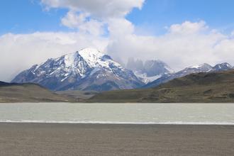 First view of Torres Del Paine