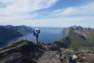 David on top of Barden