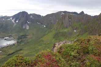 Looking down on Senjahopen