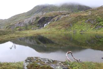 Leirdalen waterfall