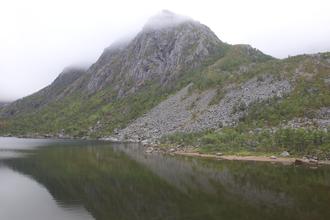 View of Storvatnet  from the dam