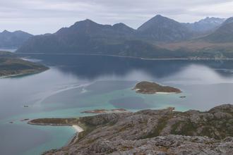 Kattfjorden from Lakstinden
