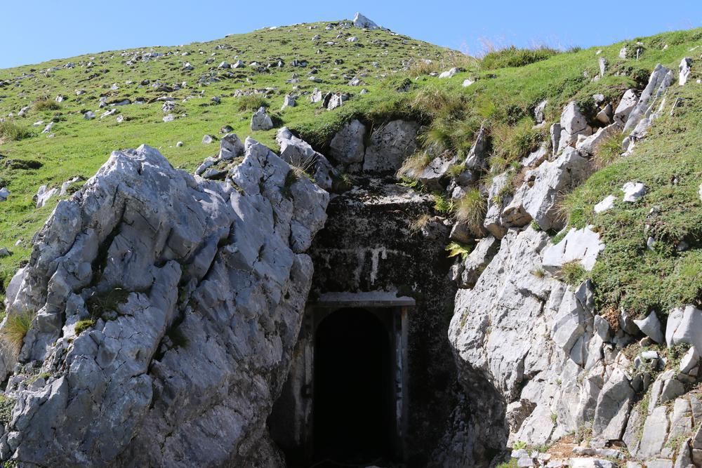 Entrance to Italian Bunker