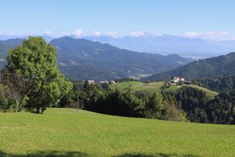 View towards the Karawanks